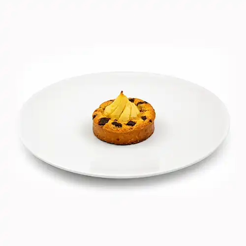 تارت گلابی و بادام